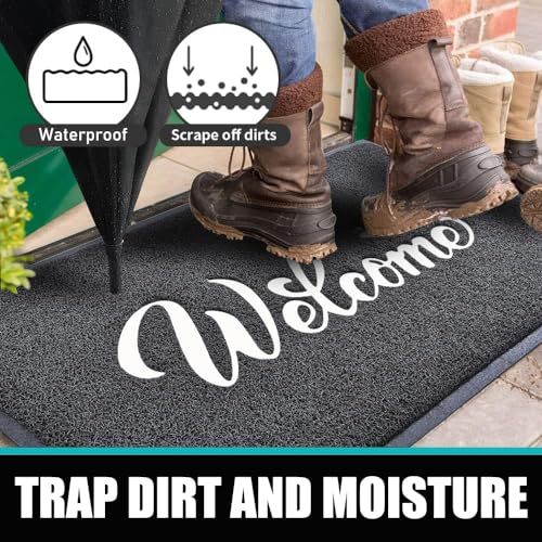T.HENV Welcome Outdoor/Indoor Heavy Duty Doormat - Image 4