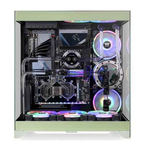 Thermaltake E550 TG Matcha Green Mid Tower CA-1Z8-00MEWN-00 - Image 3
