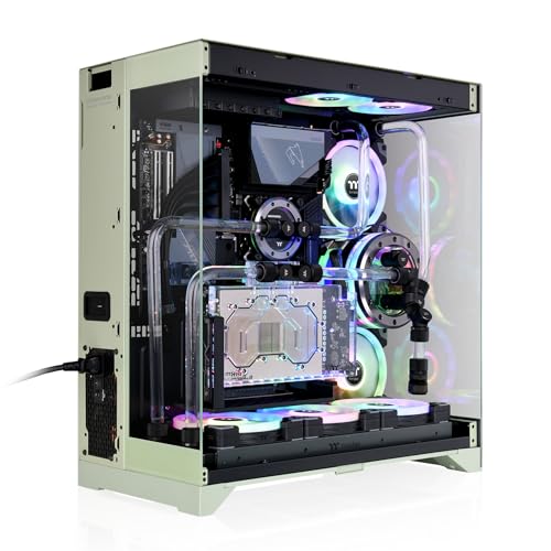 Thermaltake E550 TG Matcha Green Mid Tower CA-1Z8-00MEWN-00 - Image 5