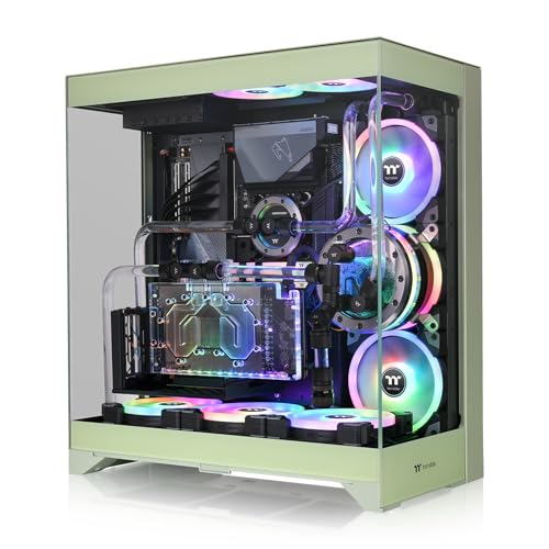 Thermaltake E550 TG Matcha Green Mid Tower CA-1Z8-00MEWN-00 - Image 2
