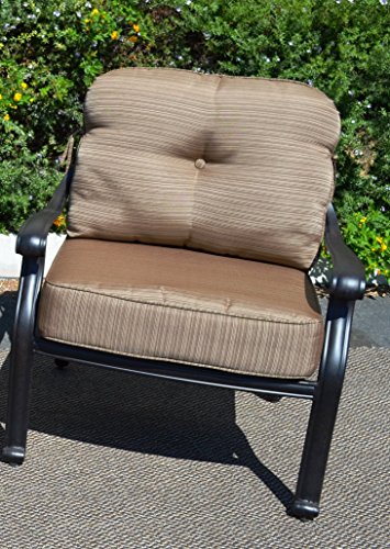 theWorldofpatio Cast Aluminum 5-Piece Seating Set - Image 5