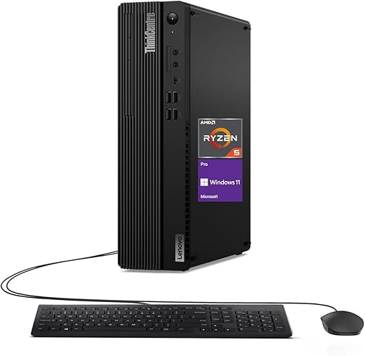 Lenovo ThinkCentre Versatility SFF Desktop, Ryzen 5 Pro