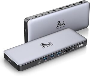 LIONWEI Thunderbolt 4 Dock 16 Ports 96W Charging