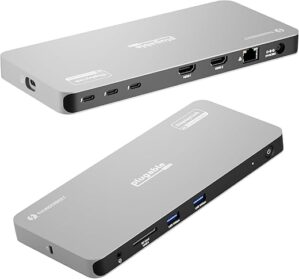 Plugable Thunderbolt 4 Dock For Quad Monitors