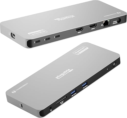 Plugable Thunderbolt 4 Dock For Quad Monitors