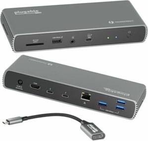 Plugable Thunderbolt 4 Dock With 100W Charging