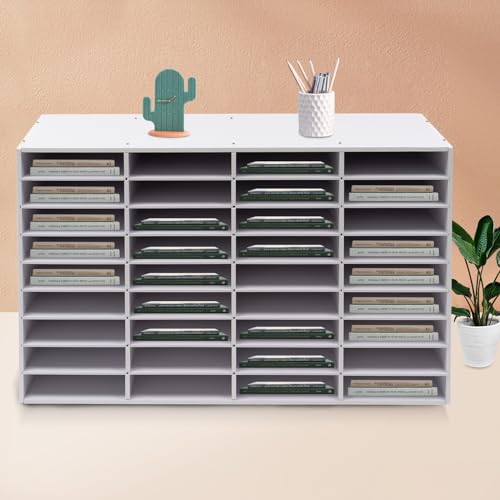 Tiardocge 36-Slots Desktop File Organizer Box - Image 3