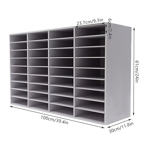 Tiardocge 36-Slots Desktop File Organizer Box - Image 2