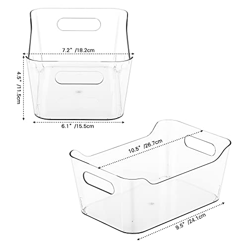 Tiawudi Plastic Storage Bins, Multi-Use Organizer - Image 3