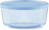 Pyrex Tinted Glass Large Round Food Storage Container