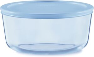 Pyrex Tinted Glass Large Round Food Storage Container