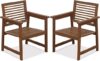 Furinno Tioman Teak Outdoor Armchair FG161249R Set