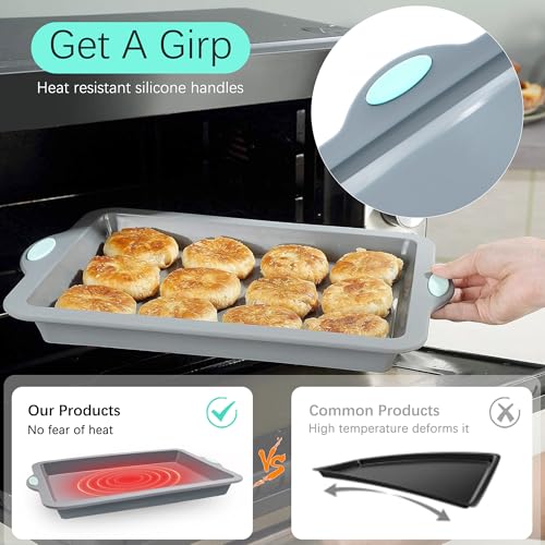 To encounter 28-Piece Silicone Baking Sheet Set - Image 5