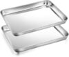 Joyfair Toaster Oven Baking Pan Set, Stainless Steel