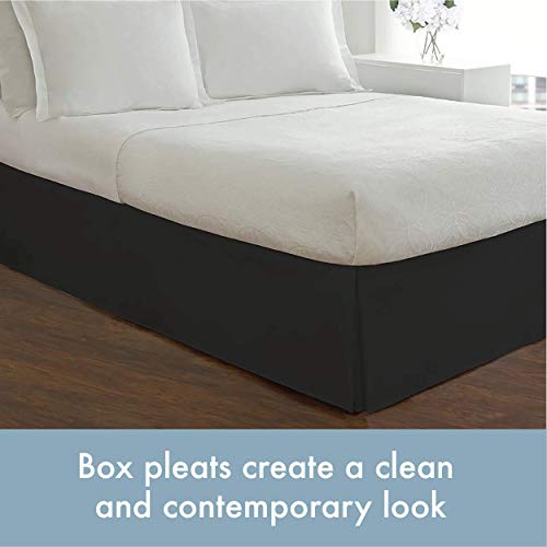 TODAY'S HOME Classic Tailored Microfiber Bed Skirt, King - Image 4