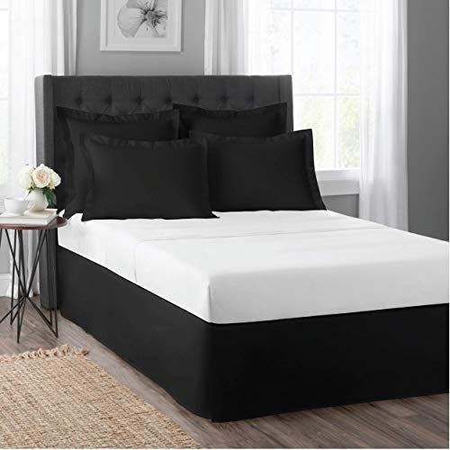 TODAY'S HOME Classic Tailored Microfiber Bed Skirt, King - Image 2
