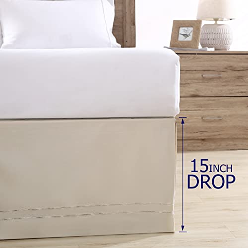Tommy Bahama Bedskirt Tailored Solid Cotton Bedding, Queen - Image 5