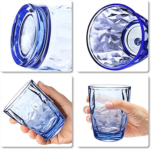Topsky Plastic Unbreakable Drinking Glasses Set - Image 3