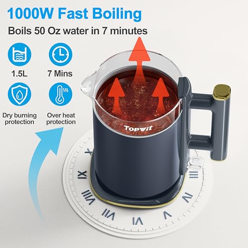 TopWit 1.5L Electric Kettle With Infuser - Image 2