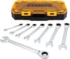 DEWALT Tough Box SAE Ratcheting Wrench Set