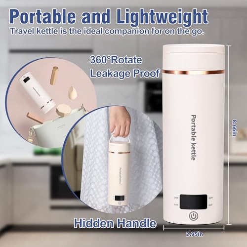 Touxila Portable Mini Travel Electric Kettle - Image 4