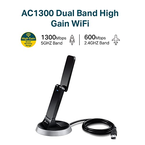 TP-Link AC1900 USB 3.0 WiFi Adapter (Archer T9UH) - Image 2