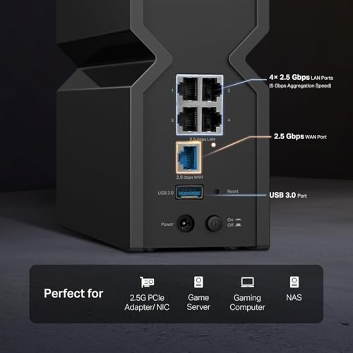 TP-Link Tri-Band BE9300 WiFi 7 Router Archer BE550 - Image 4
