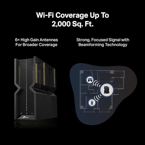 TP-Link Tri-Band BE9300 WiFi 7 Router Archer BE550 - Image 5