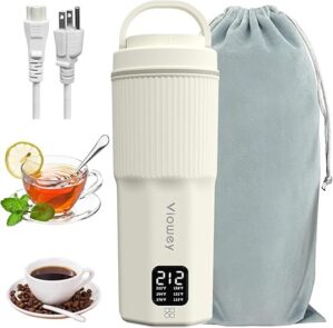 Viowey Travel Electric Kettle, 450ml, 316 Stainless Steel