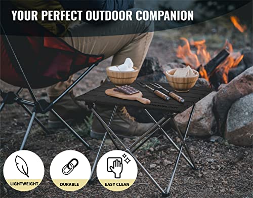 TREKOLOGY Small Folding Portable Camping Table - Image 3