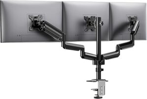 HUANUO Triple Monitor Stand For 13-27 Inch Screens