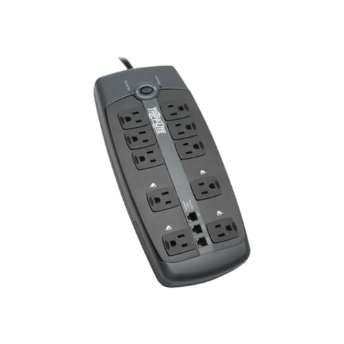 Tripp Lite TLP1008TEL 10-Outlet Surge Protector - Image 2