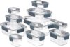Amazon Basics Tritan Plastic Food Storage Container Set