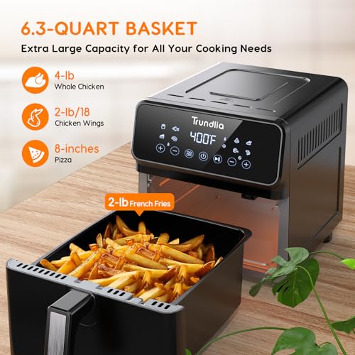 Trundlia 8-In-1 Air Fryer 6.3-Quart Oven - Image 2