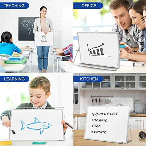 TSJ OFFICE Portable Magnetic Whiteboard - 12 x 16 Inches - Image 4