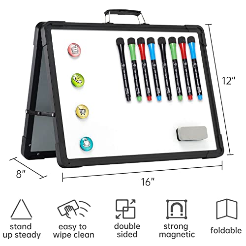 TSJ OFFICE Small Dry Erase White Board - 12" x 16 - Image 3