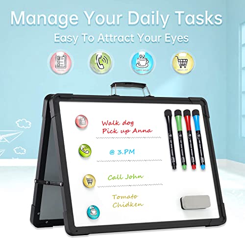 TSJ OFFICE Small Dry Erase White Board - 12" x 16 - Image 4