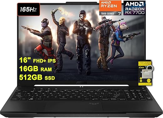 ASUS TUF Gaming A16 Laptop 16" FHD+