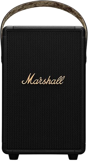 Marshall Tufton Portable Bluetooth Speaker, Black