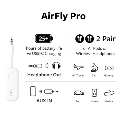 Twelve South AirFly Pro Deluxe Bluetooth Transmitter/Receiver - Image 3