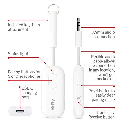 Twelve South AirFly Pro Deluxe Bluetooth Transmitter/Receiver - Image 4