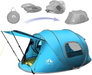 Night Cat Two-Person Easy Setup Camping Tent