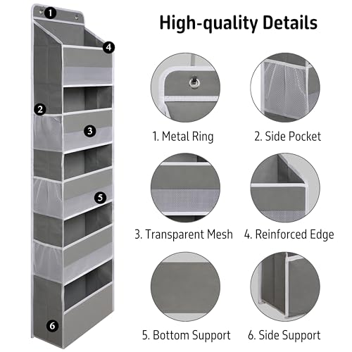 TYMENSH Heavy Duty Over Door Organizer - Image 4