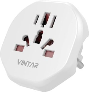 VINTAR Type E F Plug Adapter, US to EU
