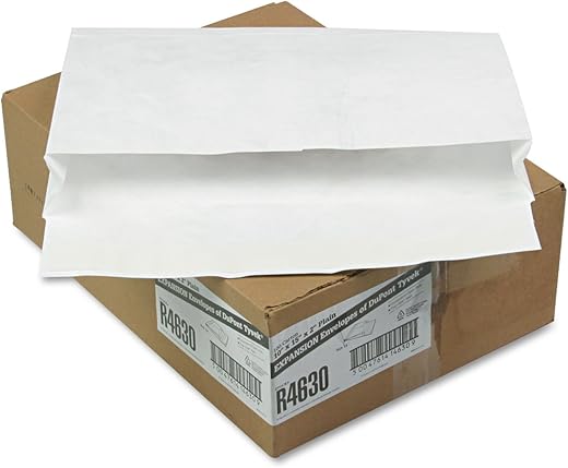 Quality Park Tyvek Expansion Envelope R4630, 10"x15"x2