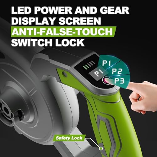 UCCOSSO Cordless Leaf Blower with Battery - Image 4