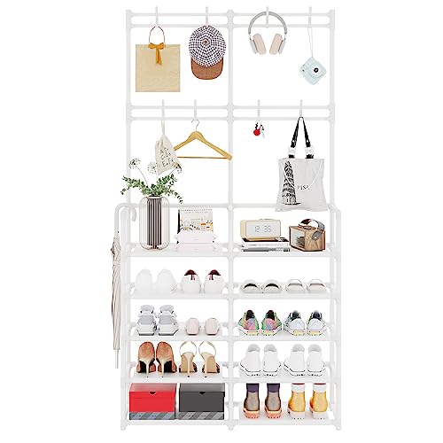 UDEAR 5-Tier Coat And Shoe Rack Organizer - Image 2
