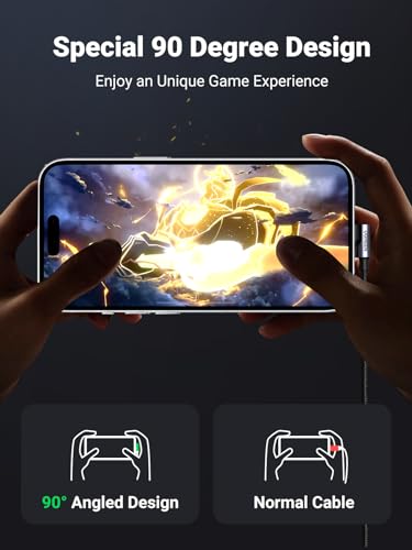 UGREEN USB C Cable 2-Pack 90 Degree - Image 3