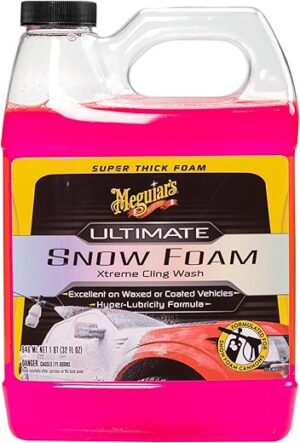 Meguiar’s Ultimate Snow Foam Wash, Foaming Car Wash, 32oz
