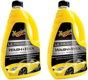 Meguiar's Ultimate Wash & Wax Car Kit, 48oz (2 Pack)